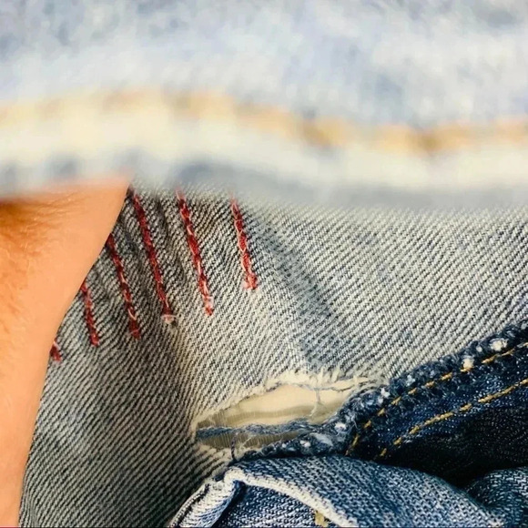 Aeropostale Destroyed High waisted Shorty cutoffs - Picture 10 of 10